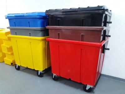 Utilização de Containers de Lixo para Coleta e Limpeza Urbana